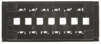 7-5530843-5 TE Connectivity Female Backplane Connector, Through Hole Mount, 12-Contacts, 2.54mm Pitch, 2-Row, Solder Termination