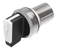 45-28282c90001 EAO Series 45 Series 2 Position Selector Switch Head, 22.3mm Cutout, White Handle