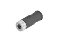 43-00092 CONEC Circular Connector, 4 Contacts, Screw, M12 Connector, Plug, Female, IP67, 43 Series