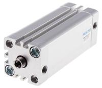 adn-50-80-i-p-a Festo Pneumatic Cylinder - 536329 50 mm Bore, 80 mm ADN Series, Double Acting Acting