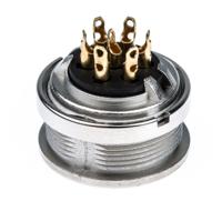 kfv-70 Lumberg, KFV 7 Pole M16 Din Socket, DIN EN 60529, 5A, 250 V ac IP40, Female, Panel Mount
