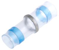 872-6280 RS PRO Blue Low-Density Polyethylene Solder Sleeve 32.5mm Length 3.7 → 6mm Cable Diameter