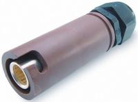 snlf-s-c25-25s-bn ITT Cannon, Veam Snaplock IP65 Brown Cable Mount 1P Industrial Power Socket, Rated At 250A, 1.0 kV