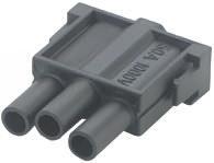 10399800-1121020c EPIC Heavy Duty Power Connector Module, 50A, Male, MC 3.6, MCS Series, 3 Contacts