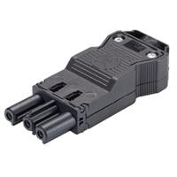 9293150531 Wieland Gesis CLASSIC Series Connector, 3-Pole, Female, 3-Way, Push-In, 20A, IP40