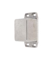 1590lbfl Hammond 1590 Series Natural Die Cast Aluminium Enclosure, IP54, Flanged, Natural Lid, 50.5 x 50.5 x 31mm