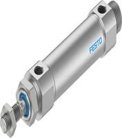 dsnu-s-25-200-pps-a-mx Festo 200 mm Pneumatic Piston Rod Cylinder - 5228461 DSNU Series, Double Acting Acting