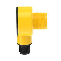t18-2vplp-q8 Banner Retroreflective Photoelectric Sensor, Barrel Sensor, 6 m Detection Range