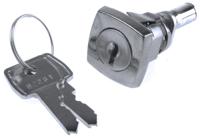 1346032 Euro-Locks a Lowe & Fletcher group Company Multi Drawer Lock, 23.5mm Panel-to-Tongue, 16.6 x 19.1mm Cutout, Key Unlock