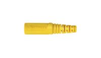 ku-09-l-ni-sw Schutzinger Black Female Banana Coupler, 4 mm Connector, Solder Termination, 32A, 33 V ac, 70V dc, Nickel Plating