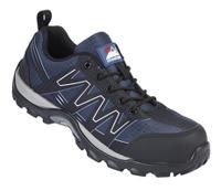 4300nv080 Himalayan 4300 Unisex Black, Blue Toe Capped Safety Trainers, UK 8, EU 42