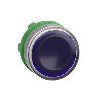 zb5aw363c0 Schneider Electric Harmony XB5 Series Blue Illuminated Spring Return Push Button Head, 22mm Cutout, IP66, IP67