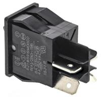 621-1591909wxcs Carlingswitch DPST, On-Off Rocker Switch Panel Mount