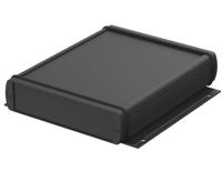 84313150hmt1-abph-1300-0150-wl Bopla Alubos (Set) Series Black Aluminium General Purpose Enclosure, IP65, Flanged, Black Lid, 138 x 34 x 150mm