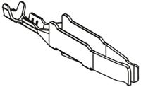 09060008484 HARTING 09 06 , Straight , Female Silver , Copper Alloy , Backplane Connector Contact