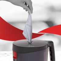 6223 WYPALL WypAll L10 Food & Hygiene () Rolled Blue Paper Towel, 380 x 183mm, 2580 Sheets