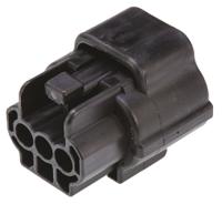 2822390-1 TE Connectivity, Econoseal J 070 Mk II+ Automotive Connector Plug Black 3 Way
