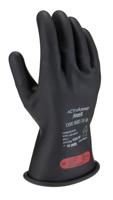 rig011b100 Ansell RIG011B Black Latex Electrical Insulating Gloves, Size 10, Latex Coating