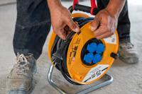 1206941 brennenstuhl 25m 4 Socket Type E - French Extension Reel, 230 V, IP44