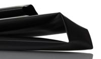 te100046115 3M Halogen Free Heat Shrink Tubing, Black 39mm Sleeve Dia. x 1m Length 3:1 Ratio, GTI-3000 Series