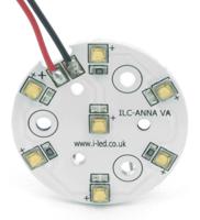 ilc-ona7-nuwh-sc211-wir200 ILS ILC-ONA7-NUWH-SC211-WIR200., OSLON 80 PowerAnna Coin LED Array, 7 White LED (4000K)