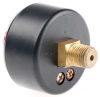 192-6105 RS PRO Analogue Pressure Gauge 4bar Back Entry 50mm Outside Diameter, With RS Calibration