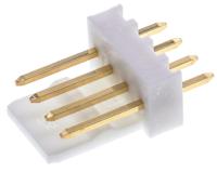 22-29-2041 Molex KK 254 Series Straight Through Hole Pin Header, 4 Contact(s), 2.54 mm Pitch, 1 Row, Unshrouded