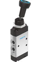 vhef-v-b52-g14 Festo Manual Valve Function Pneumatic Manual Control Valve VHEF Series, G 1/4, 1/4in, VHEF-V-B52-G14