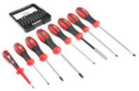 125-3059 RS PRO F99-E3901 Hexagon; Phillips; Pozidriv; Slotted; Star Bit Holder & Standard Screwdriver Set, 39-Piece