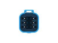dt04-6p-tn07 TE Connectivity, DT04-6P Automotive Connector Plug Blue Cable 6 Way, Cable Termination DT04-6P-TN07