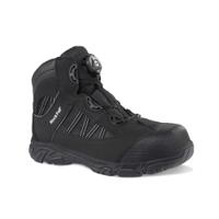 rf160006 Rockfall Ohm Black Non Metallic Toe Capped Unisex Safety Boot, UK 6, EU 39