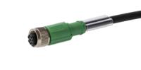 1522862 Phoenix Contact Female 8 way M12 to Unterminated Sensor Actuator Cable, 1.5 m