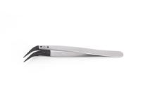 277cfrsa1 ideal-tek 120 mm, Stainless Steel, Curved, Fine, Tweezer
