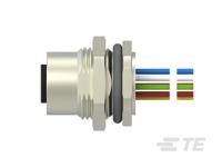 t4171130012-001 TE Connectivity Circular Connector, 12 Contacts, Rear, M12 Connector, Socket, Female, IP67, M12 Series