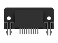2301844-1 TE Connectivity 2301844 9 Way Right Angle Board Mount PCB D-sub Connector Receptacle, 2.77mm Pitch, with Boardlock