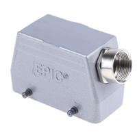 1908200071200300 EPIC H-BE Heavy Duty Power Connector Hood, 16 Contacts, M25 Thread, Side Entry