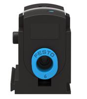 sde5-d10-fp-q6-p-m8 Festo Pressure Sensor, 15 to 30V dc, IP40 10bar