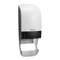 90144 Metsa White Plastic Toilet Roll Dispenser