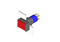 51-121022 EAO Illuminated Push Button Switch for Use with Series 51 Switches