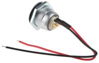 57m-211g ITW Switches 57M Series Illuminated Miniature Push Button Switch, Latching, Panel Mount, 16.1mm Cutout, SPST, Green