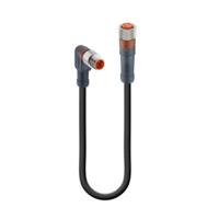 5643-rsmwv-3-rkmv-3-2241-m Lumberg Automation Male 3 way M8 to Female 3 way M8 Sensor Actuator Cable