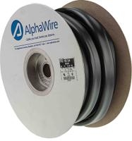 p10511-bk005 Alpha Wire PVC Black Cable Sleeve, 2.31mm Diameter, 30m Length, FIT Wire Management Series