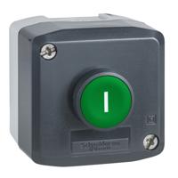xald102 Schneider Electric Harmony XALD NO Enclosed Push Button, IP66, IP67, IP69, IP69K 62mm Dark Grey/Light Grey Polycarbonate