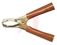 bu-46a-2 Mueller Electric Crocodile Clip, Copper-Plated Steel Contact, 50A, Red