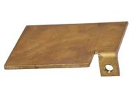 248-1106 RS PRO Brass Gland Plate, 3mm H, 162mm W, 345mm L for Use with RS PRO GRP Enclosure