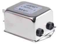 fn2030z-16-06 Schaffner, FN2030 16A 250 V ac/dc 60Hz, Chassis Mount EMI Filter, Fast-On, Single Phase