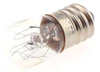 339-3355 RS PRO E14 Indicator Light, Clear, 260 V, 27 mA, 1000h