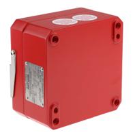 cp135snnynfatrd Moflash CP135 Series Red Break Glass Call Point, Break Glass Operated, Indoor/Outdoor Use, Resettable, Mains-Powered