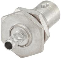 51k607-106n5 Rosenberger BNC Series, Jack Panel Mount BNC Connector, 50Ω, Crimp Termination, Straight Body