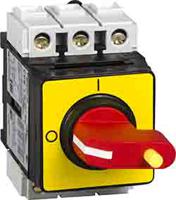 vve2 Schneider Electric 3P Pole Isolator Switch - 40A Maximum Current, 11kW Power Rating, IP65